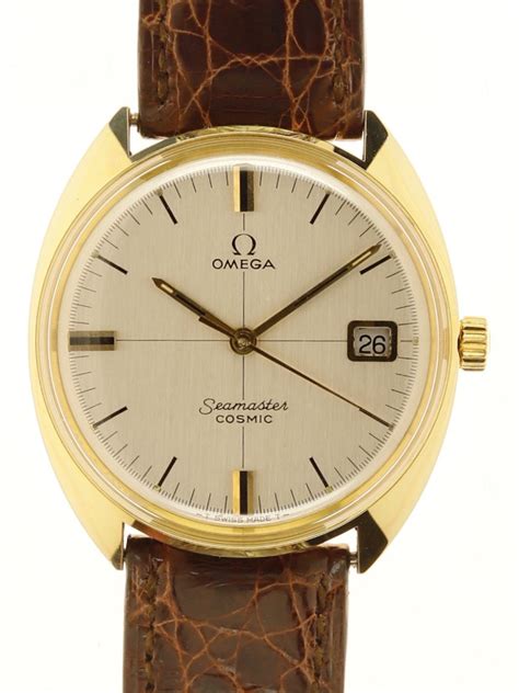 omega seamaster cosmic gold plated|Omega Seamaster cosmic history.